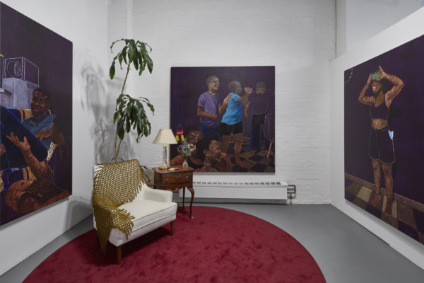 Crystal Yayra Anthony- A Glimpse of Us, installation view, 2024, ISCP's project space. Photo by Marin Parsekian .