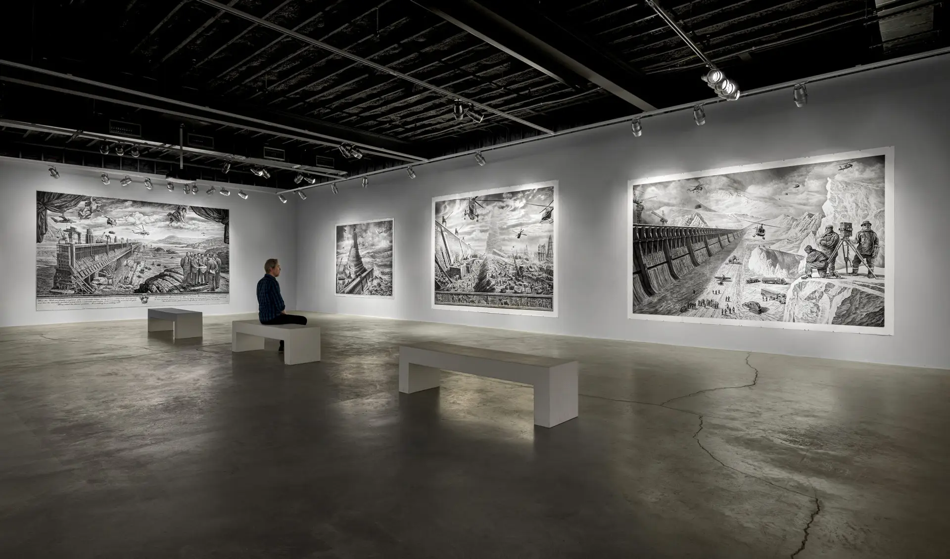Rick Shaefer "Colossi" © MoCA\CT /Etienne Frossard